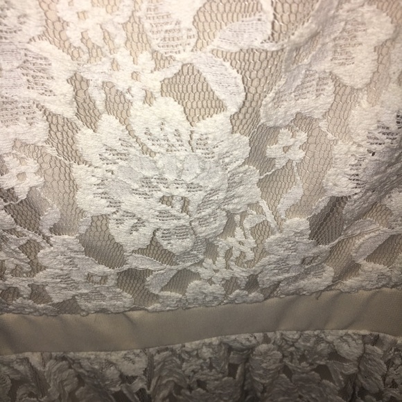 White Lace American Eagle Skater Dress - Picture 4 of 5